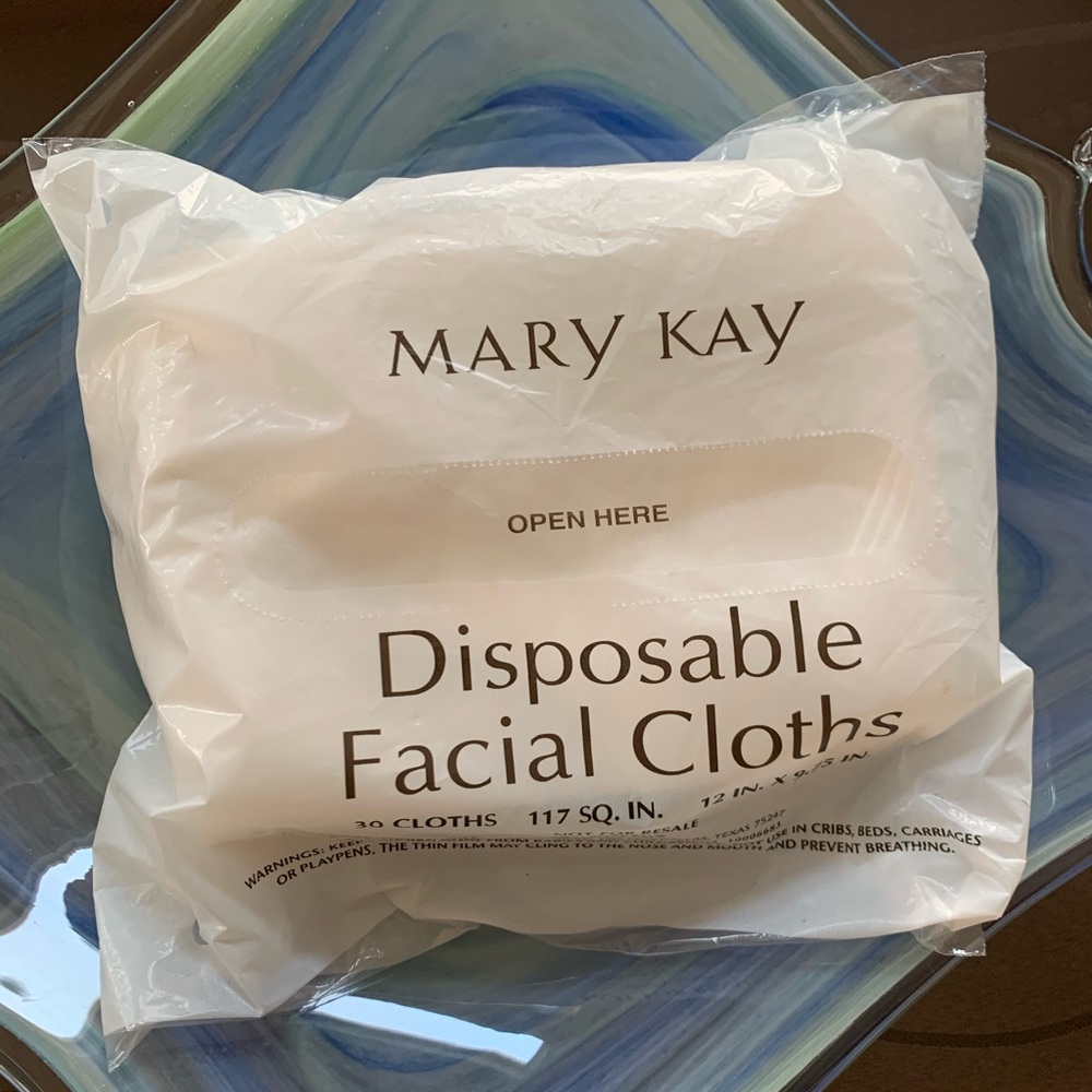 2 of Mary Kay disposal facial cloths